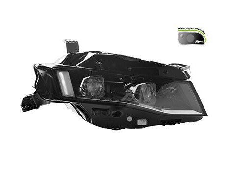 Headlight 4089986V Van Wezel