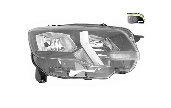 Headlight 4091962V Van Wezel