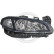 Headlight 4473182 Diederichs, Thumbnail 2