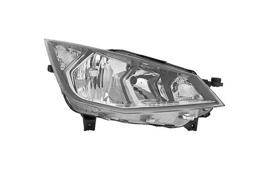 Headlight 4906962 Van Wezel
