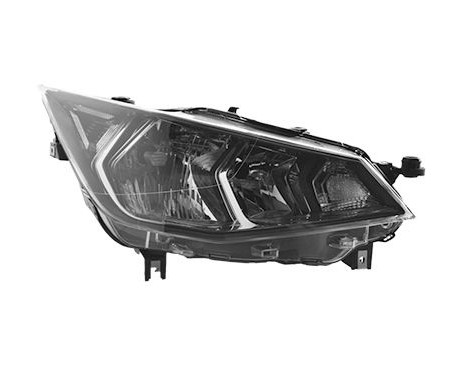 Headlight 4906964 Van Wezel