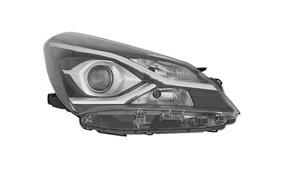 Headlight 5344964 Van Wezel