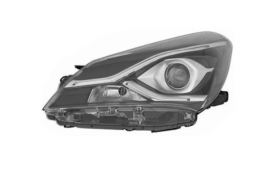 Headlight 5344967 Van Wezel