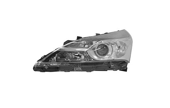 Headlight 5493961U Van Wezel