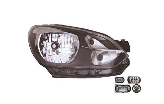 Headlight 5701962 Van Wezel