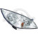Headlight 5807282 Diederichs, Thumbnail 2