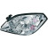 Headlight 6053081 Diederichs