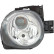 Headlight 6075181 Diederichs