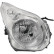 Headlight 6405080 Diederichs, Thumbnail 2
