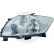 Headlight 6619081 Diederichs, Thumbnail 2