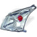 Headlight 6673881 Diederichs, Thumbnail 2