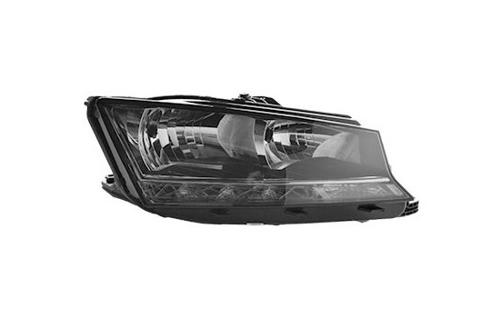 Headlight 7632962 Van Wezel
