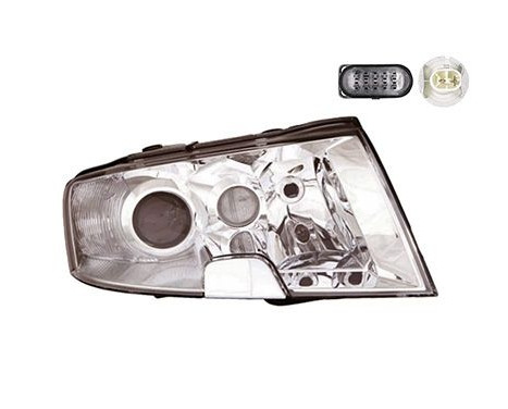 Headlight 7634962 Van Wezel