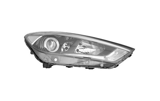 Headlight 8264964 Van Wezel