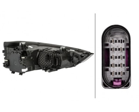 Headlight Audi A1 (8X1,8XK) left 11-18 H7 1EG 354 838-011 Hella, Image 2