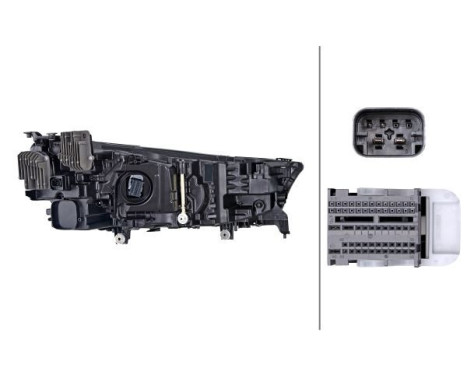 Headlight BMW I5 (I20) 21- li LED 1EX 014 952-511 Hella, Image 2