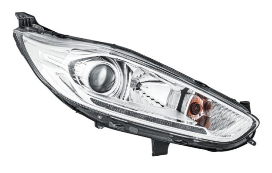 Headlight Ford Fiesta VI 01/13- re H7 1EL 354 803-061 Hella