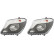 Headlight kit SET_1EJ 011 030-131 Hella
