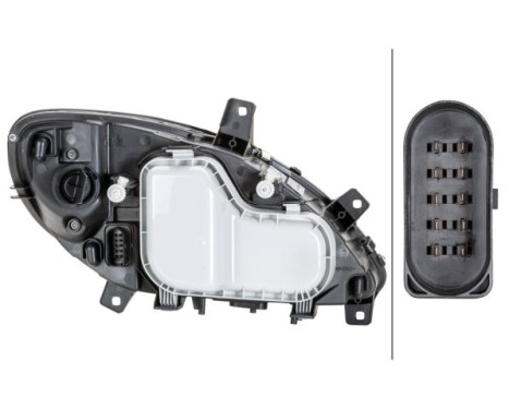 Headlight kit SET_1LG 246 041-031 Hella, Image 3