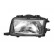 Headlight left 0322961 Van Wezel