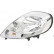 Headlight left 043395 Valeo