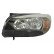 Headlight left 044291 Valeo