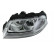 Headlight left 044569 Valeo