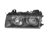 Headlight left 0640963 Van Wezel