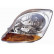 Headlight left 0807961 Van Wezel, Thumbnail 2