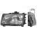 Headlight left 086653 Valeo