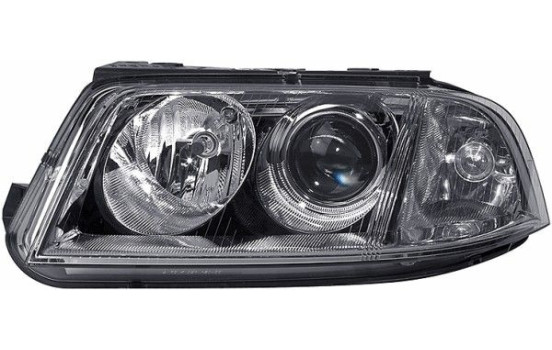 Headlight, left, 12 V 1LL 008 350-031 Hella