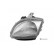 Headlight left 1601985 Van Wezel, Thumbnail 2