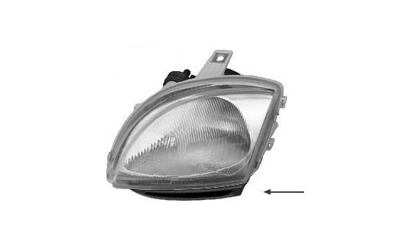 Headlight left 1601985 Van Wezel, Image 2