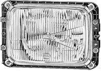 Headlight left 1AE 003 440-671 Hella