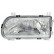 Headlight left 1AF 246 000-091 Hella