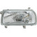 Headlight left 1AH 006 546-471 Hella