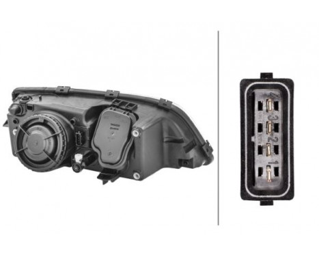 Headlight left 1AH 007 600-151 Hella, Image 3