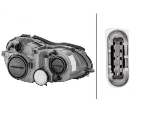 Headlight left 1DB 007 988-191 Hella, Image 3