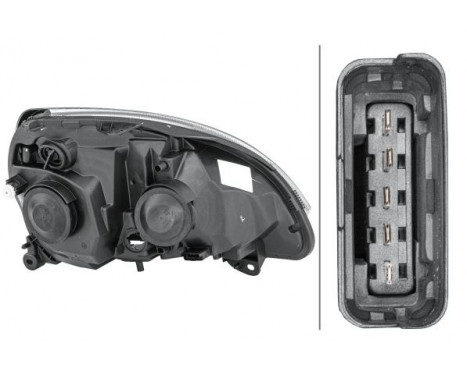 Headlight left 1DB 008 461-191 Hella, Image 3