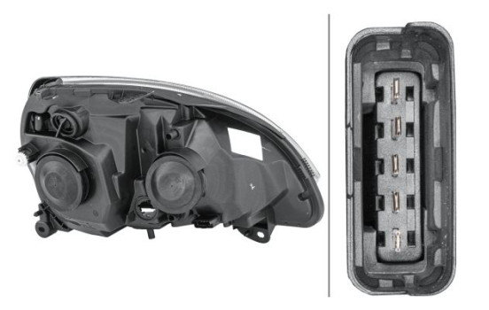 Headlight left 1DB 008 461-191 Hella, Image 3