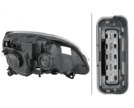 Headlight left 1DB 008 461-731 Hella, Image 3