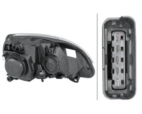 Headlight left 1DL 008 461-771 Hella, Image 4