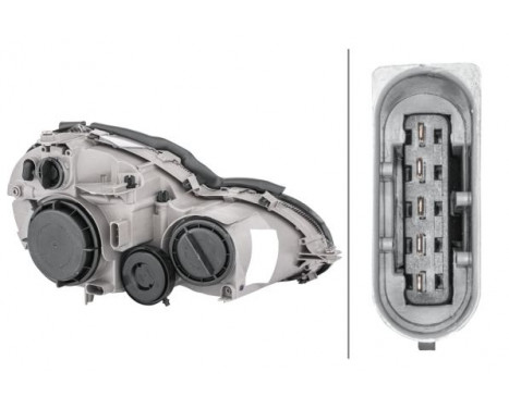 Headlight left 1DR 007 984-091 Hella, Image 4
