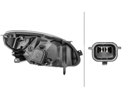 Headlight left 1E7 271 510-311 Hella, Image 3