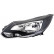 Headlight left 1EA 354 994-031 Hella