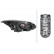 Headlight left 1EA 354 994-031 Hella, Thumbnail 3