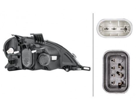 Headlight left 1EA 963 130-451 Hella, Image 3