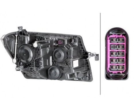 Headlight left 1EB 012 830-011 Hella, Image 2