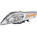 Headlight left 1EB 354 996-011 Hella