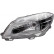 Headlight left 1ED 010 417-331 Hella